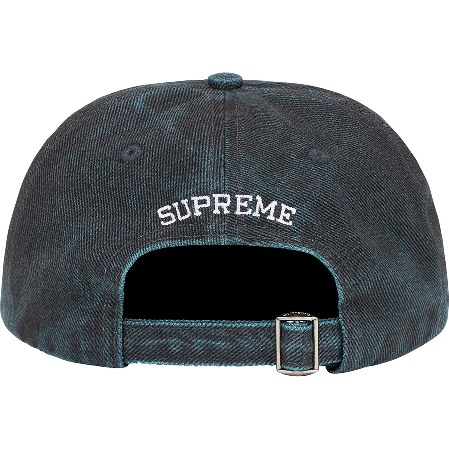 Details on Washed Twill 6-Panel Blue from spring summer 2022 (Price is $48)