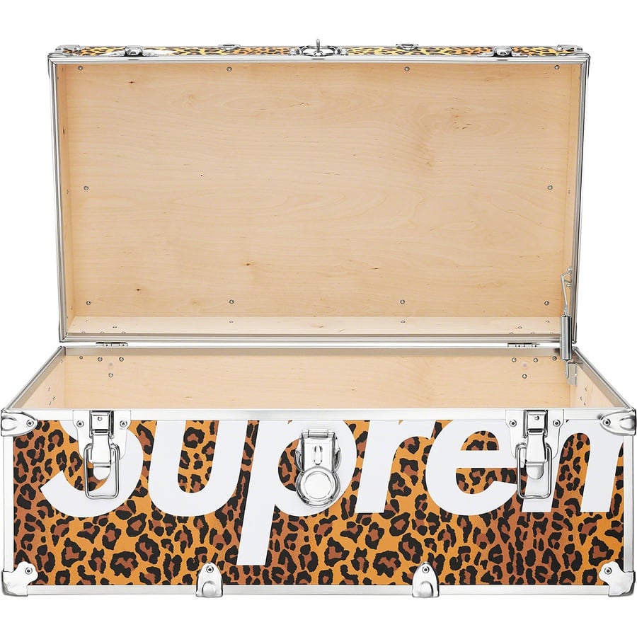 Details on Supreme Rhino Trunk Leopard from spring summer
                                                    2022 (Price is $398)