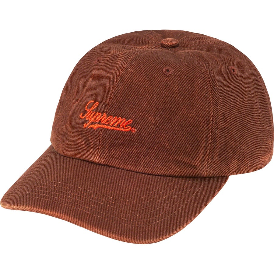 Details on Washed Twill 6-Panel Brown from spring summer 2022 (Price is $48)