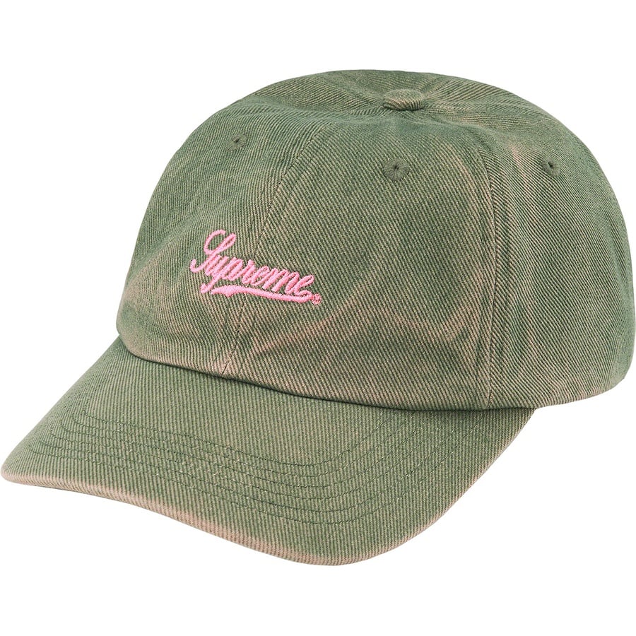 Details on Washed Twill 6-Panel Green from spring summer
                                                    2022 (Price is $48)