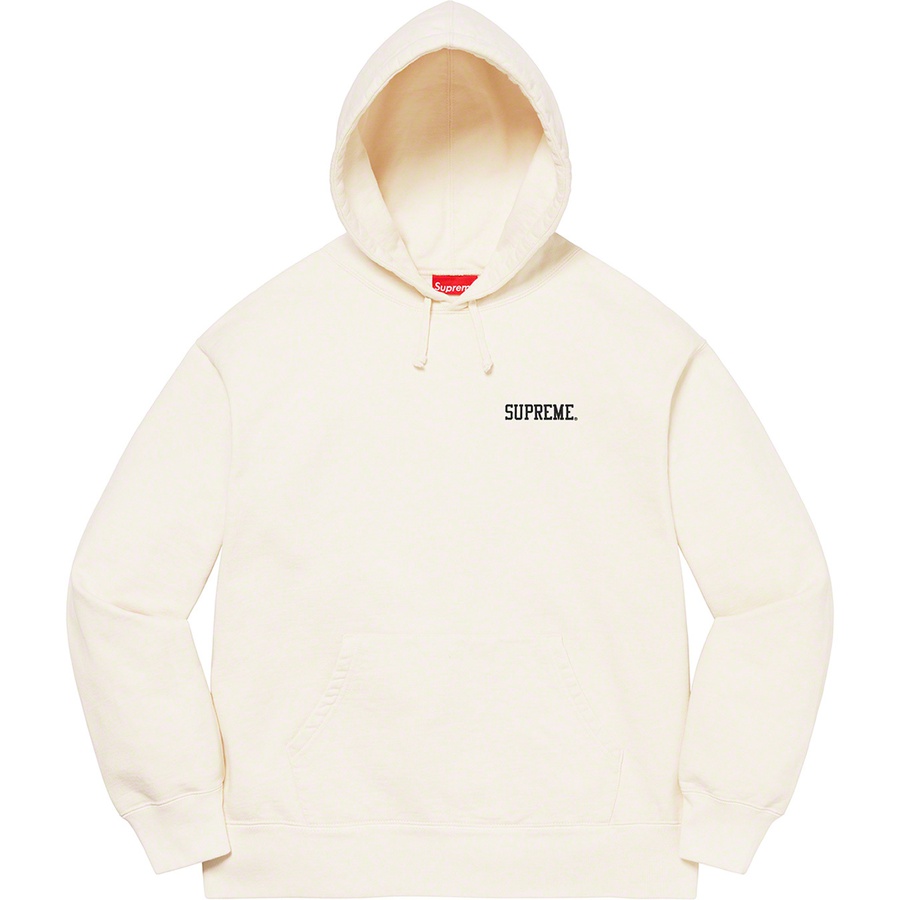Supreme Ralph Steadman Skull Hooded Sweatshirt (SS22) - Natural - $178
