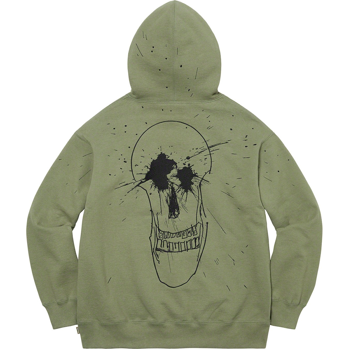 Ralph Steadman Skull Hooded Sweatshirt - spring summer 2022