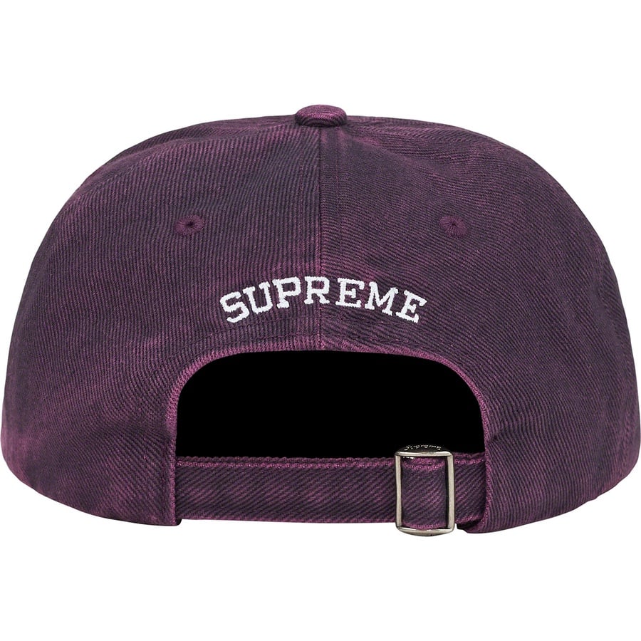 Details on Washed Twill 6-Panel Purple from spring summer
                                                    2022 (Price is $48)