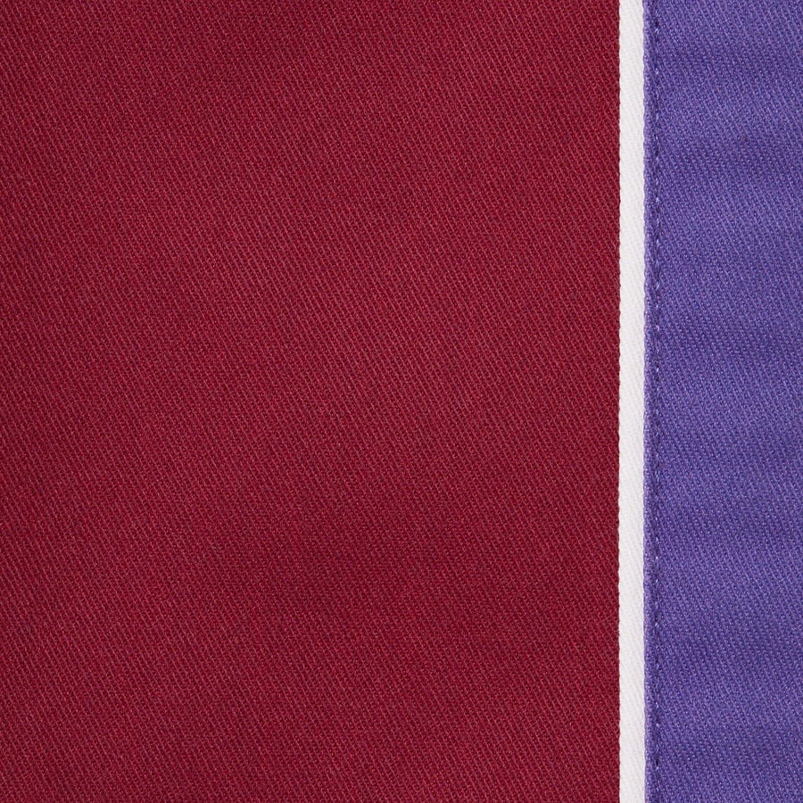 Details on Supreme Dickies Stripe 874 Work Pant Maroon from spring summer
                                                    2022 (Price is $110)