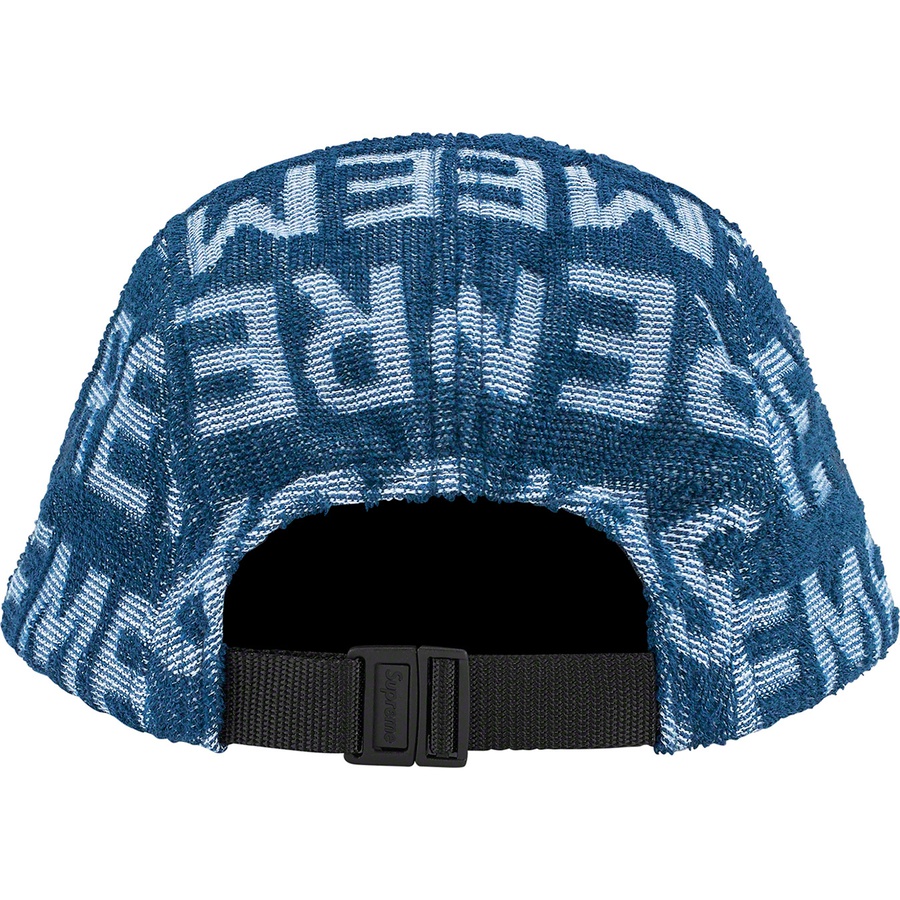 Details on Terry Spellout Camp Cap Blue from spring summer 2022 (Price is $48)