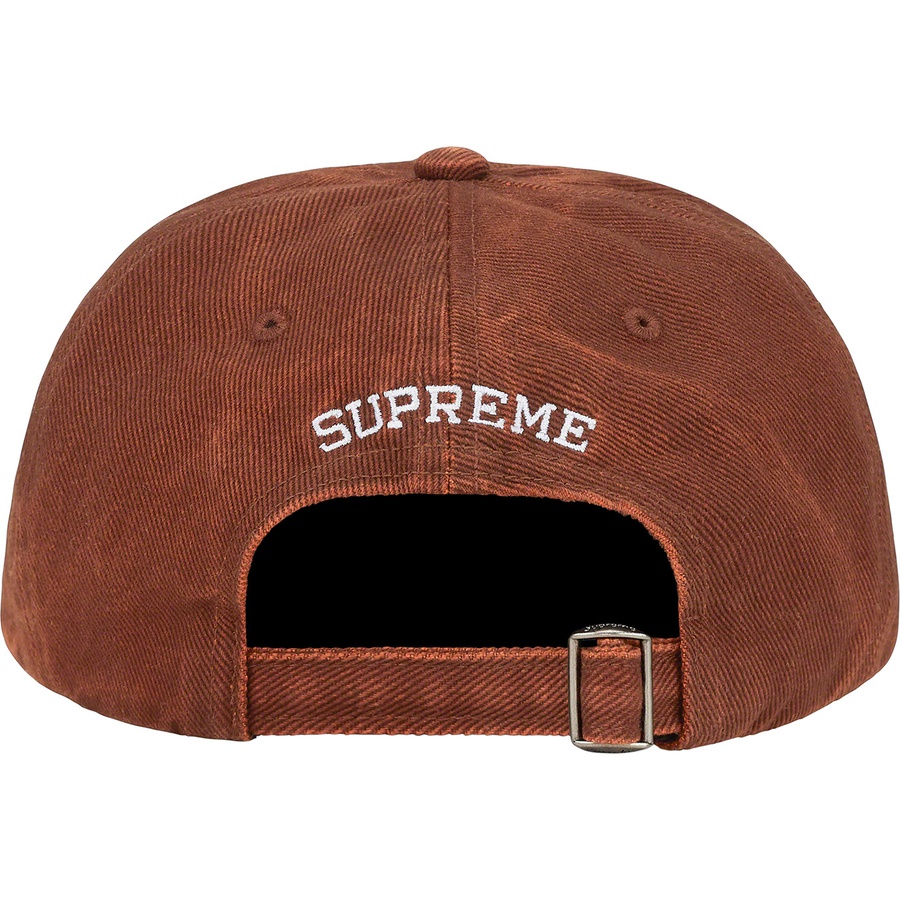 Details on Washed Twill 6-Panel Brown from spring summer 2022 (Price is $48)