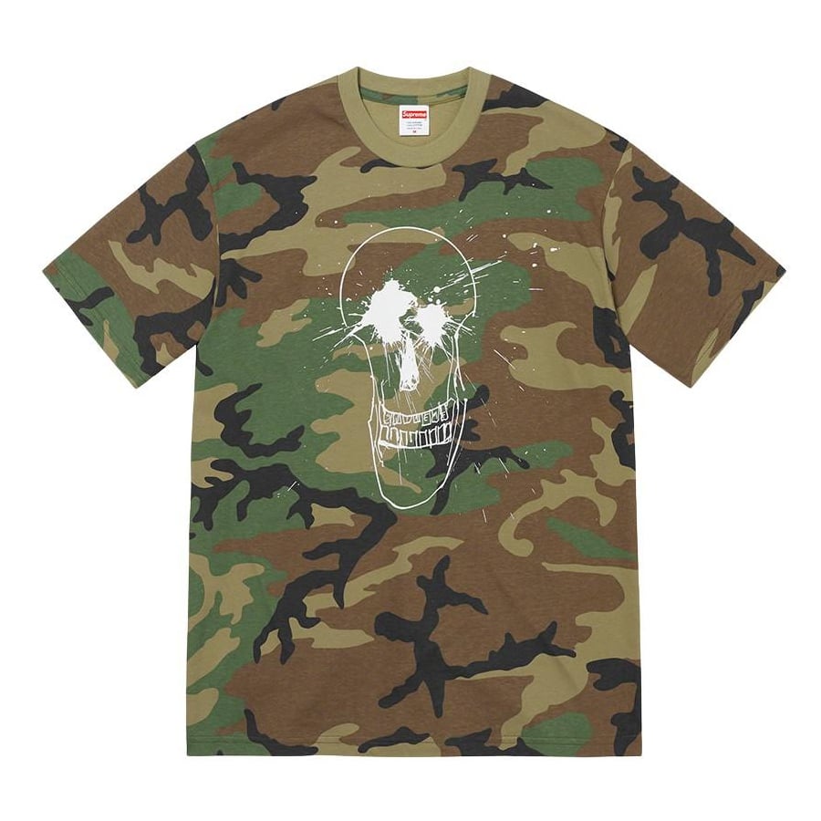 Supreme Ralph Steadman Skull Tee for spring summer 22 season