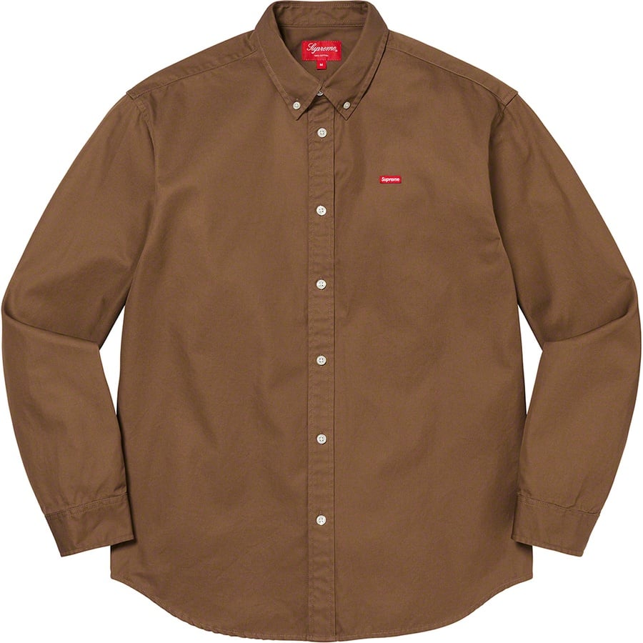 Details on Small Box Shirt Brown from spring summer
                                                    2022 (Price is $128)