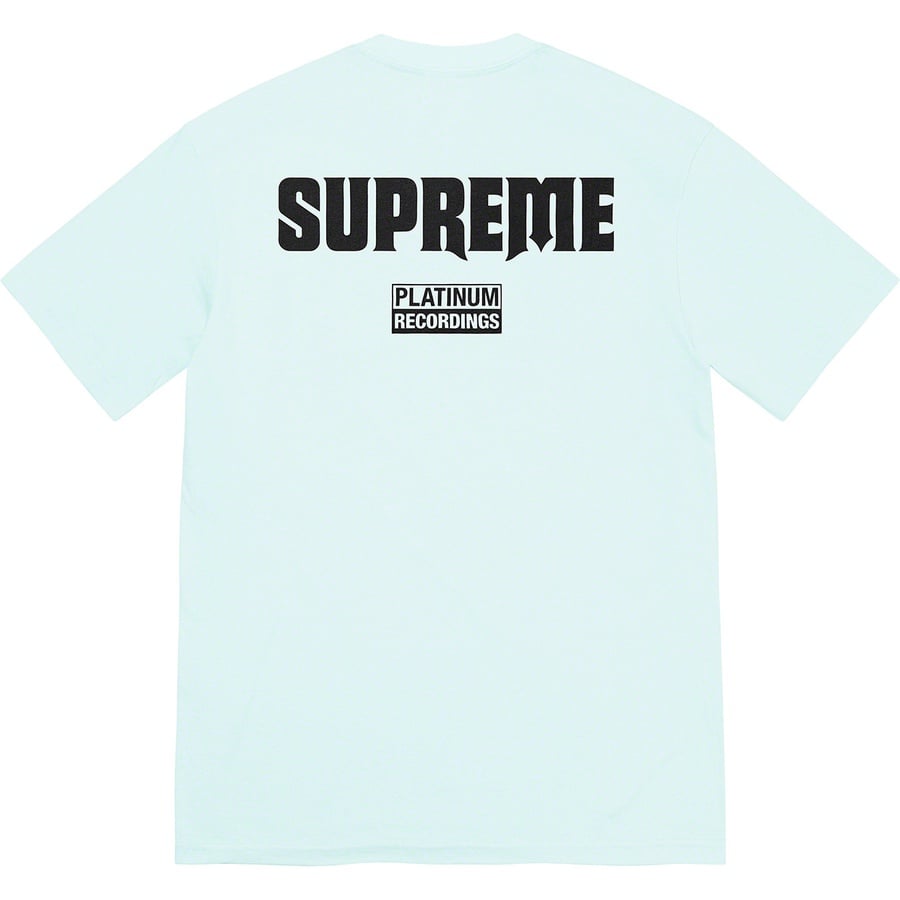Details on Still Talking Tee Pale Blue from spring summer 2022 (Price is $40)
