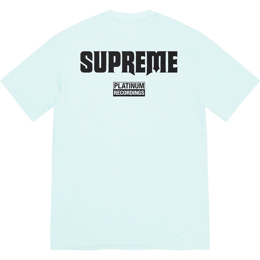 Details on Still Talking Tee Pale Blue from spring summer
                                                    2022 (Price is $40)