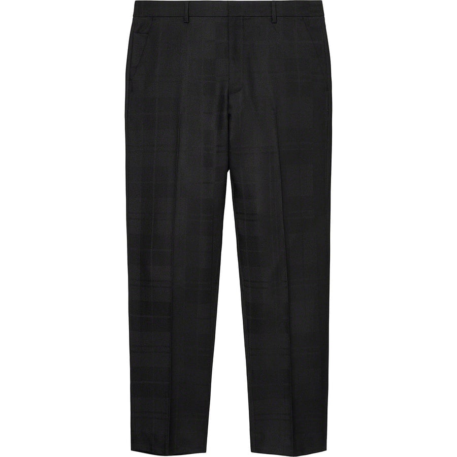 Details on Tartan Wool Suit Black from spring summer
                                                    2022 (Price is $598)