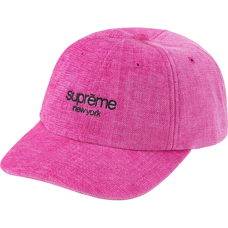 Details on Chenille 6-Panel Pink from spring summer
                                                    2022 (Price is $54)