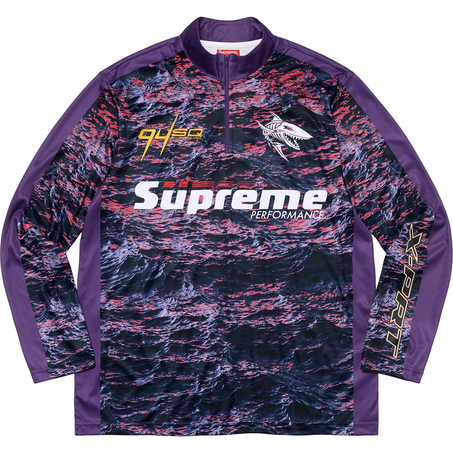 Details on Waves Zip Pullover Purple from spring summer 2022 (Price is $98)