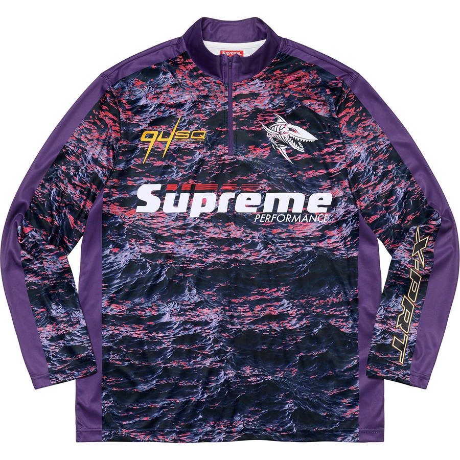 Details on Waves Zip Pullover Purple from spring summer
                                                    2022 (Price is $98)