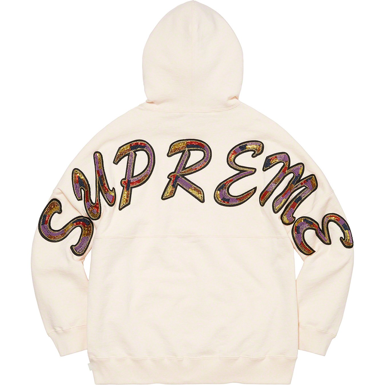 Supreme Beaded Hooded Sweatshirt - think-trader.com