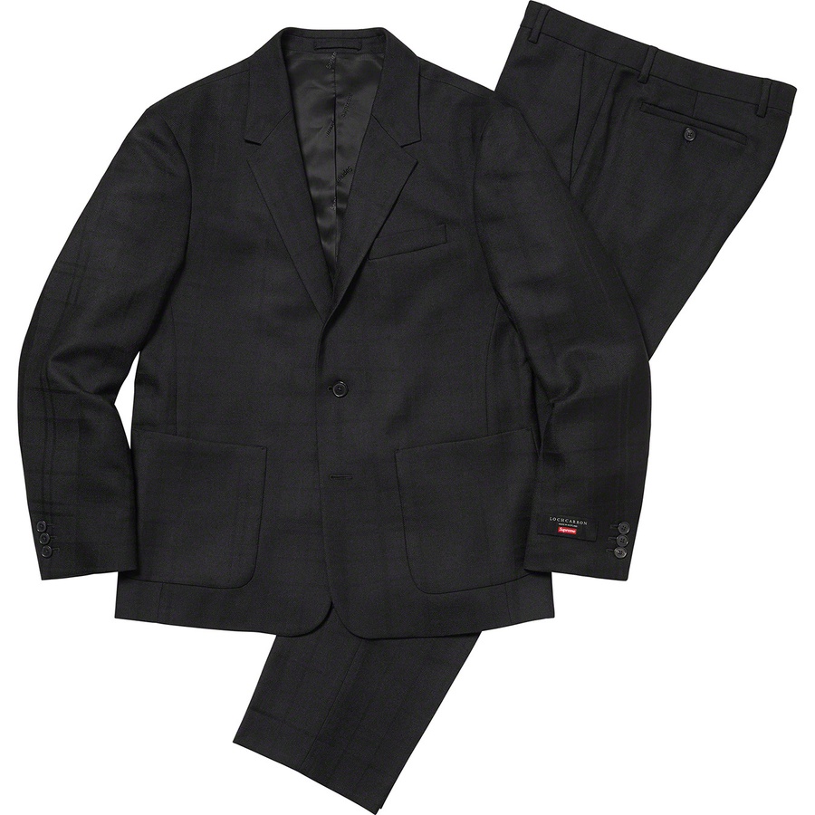 Details on Tartan Wool Suit Black from spring summer 2022 (Price is $598)