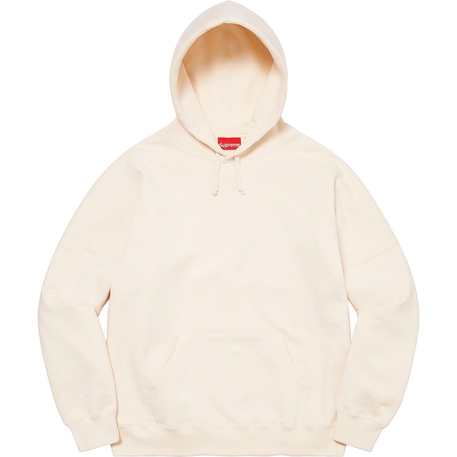 Details on Beaded Hooded Sweatshirt Natural from spring summer
                                                    2022 (Price is $168)