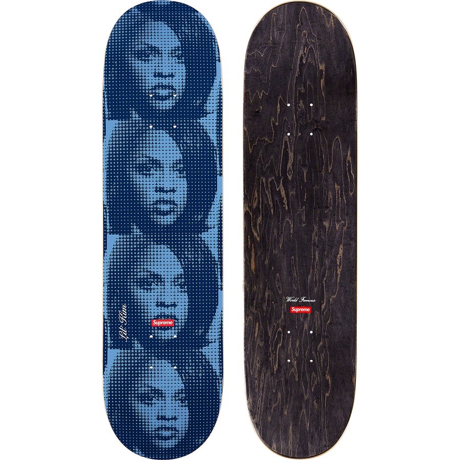 Details on Lil Kim Skateboard Light Blue - 8.25" x 32"  from spring summer 2022 (Price is $68)