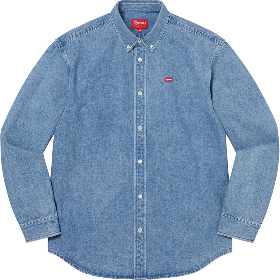 Details on Small Box Shirt Denim from spring summer 2022 (Price is $128)