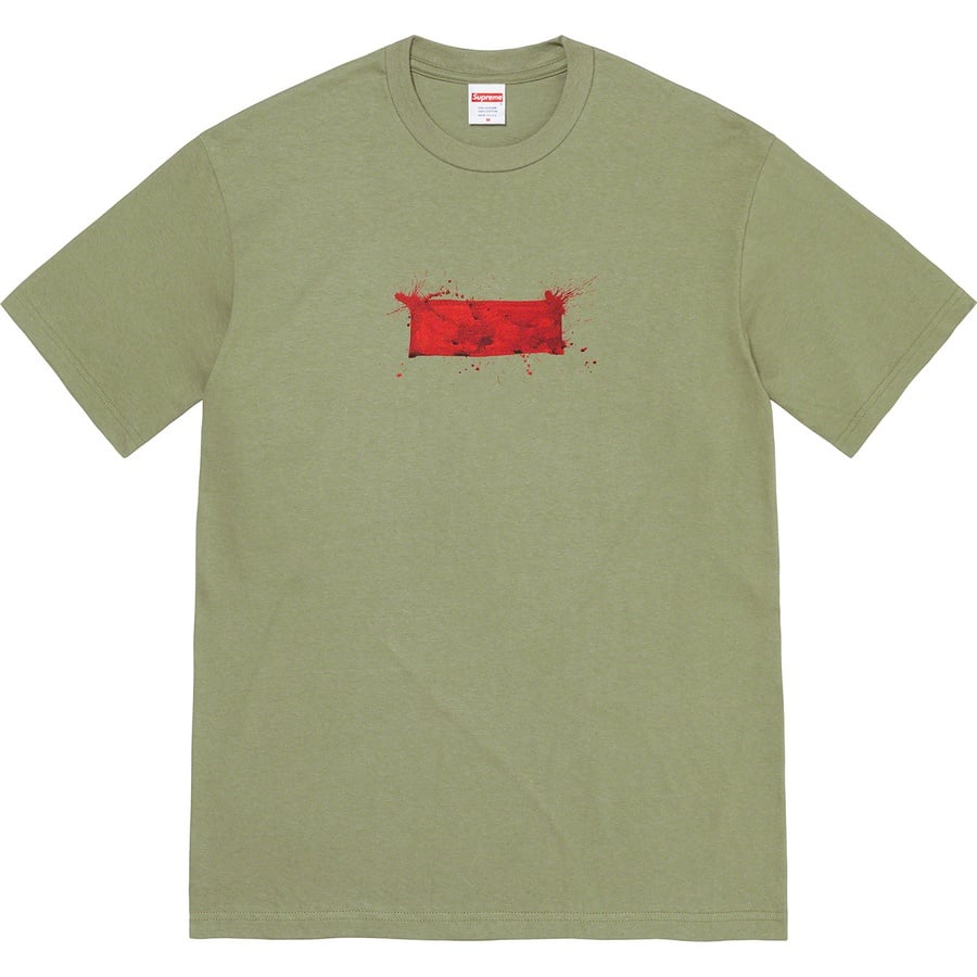 Details on Ralph Steadman Box Logo Tee Light Olive from spring summer
                                                    2022 (Price is $44)