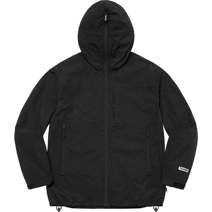 Details on Full Zip Facemask Jacket Black from spring summer
                                                    2022 (Price is $198)