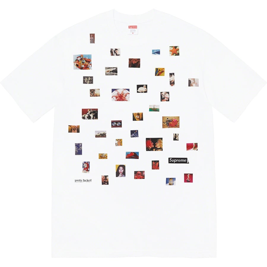 Details on Pretty Fucked Tee White from spring summer
                                                    2022 (Price is $40)