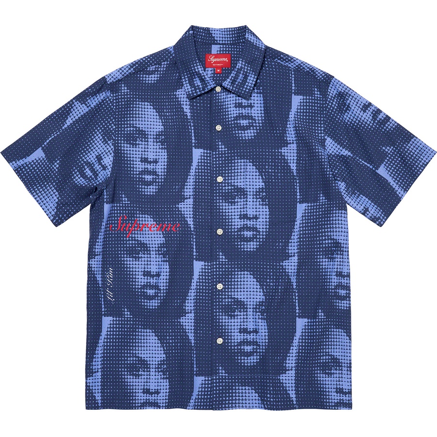 Details on Lil Kim S S Shirt Light Blue from spring summer
                                                    2022 (Price is $158)