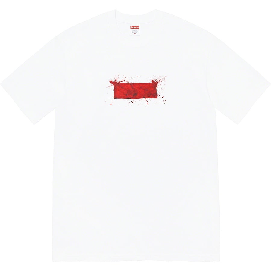 Details on Ralph Steadman Box Logo Tee White from spring summer
                                                    2022 (Price is $44)