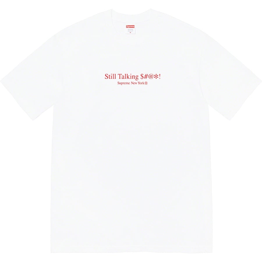 Supreme Still Talking Tee "White"/ Large