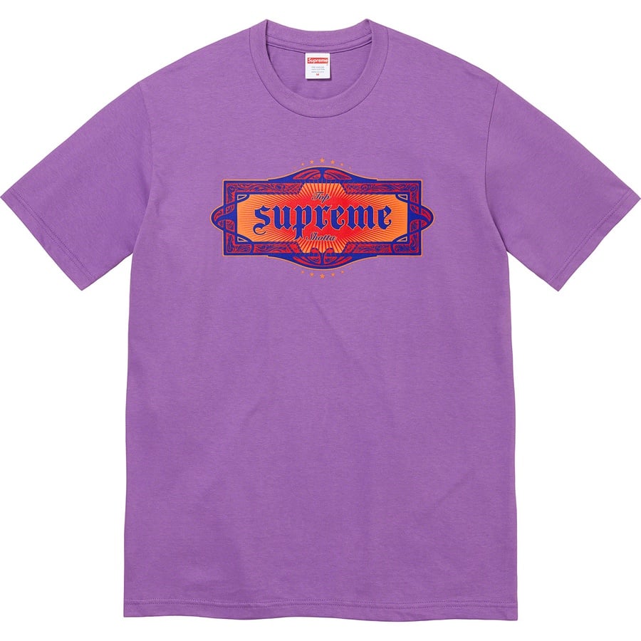 Details on Top Shotta Tee Purple from spring summer 2022 (Price is $40)