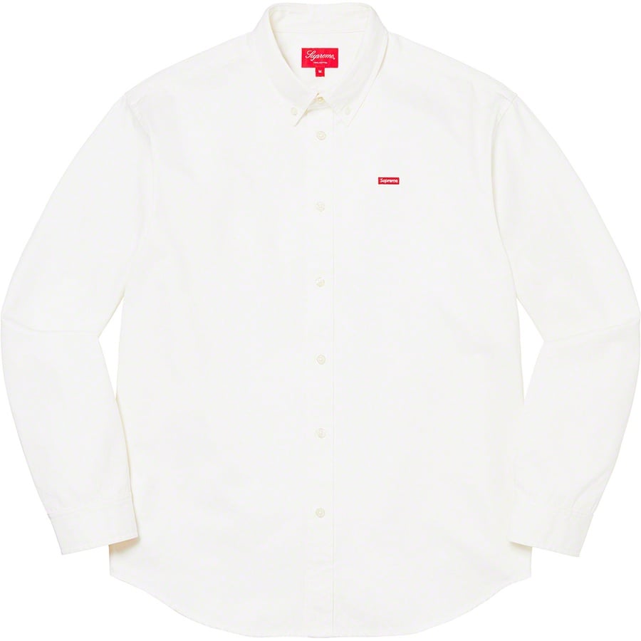 Details on Small Box Shirt White from spring summer 2022 (Price is $128)