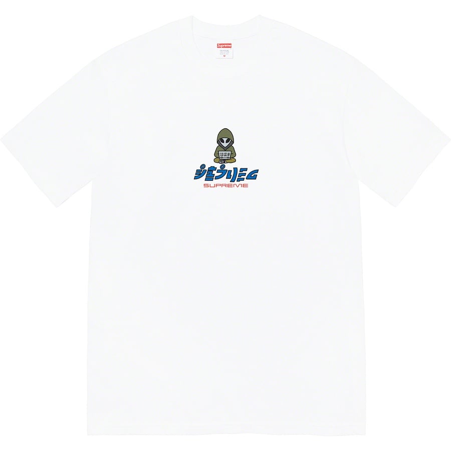 Details on Alien Tee White from spring summer
                                                    2022 (Price is $40)