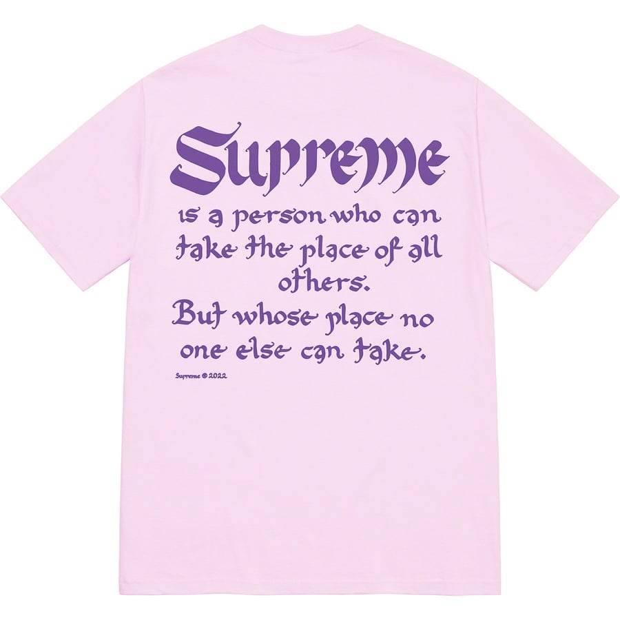 Details on Person Tee Light Purple from spring summer
                                                    2022 (Price is $40)