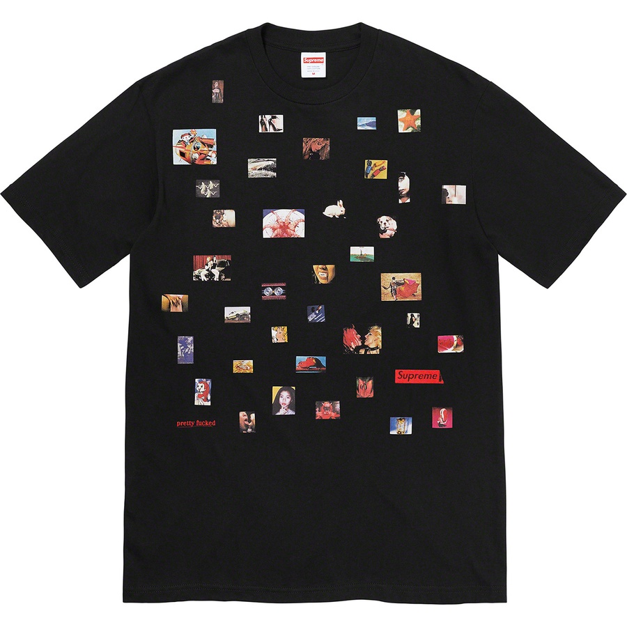 Details on Pretty Fucked Tee Black from spring summer 2022 (Price is $40)