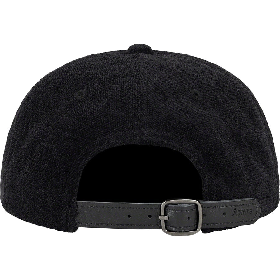 Details on Chenille 6-Panel Black from spring summer
                                                    2022 (Price is $54)