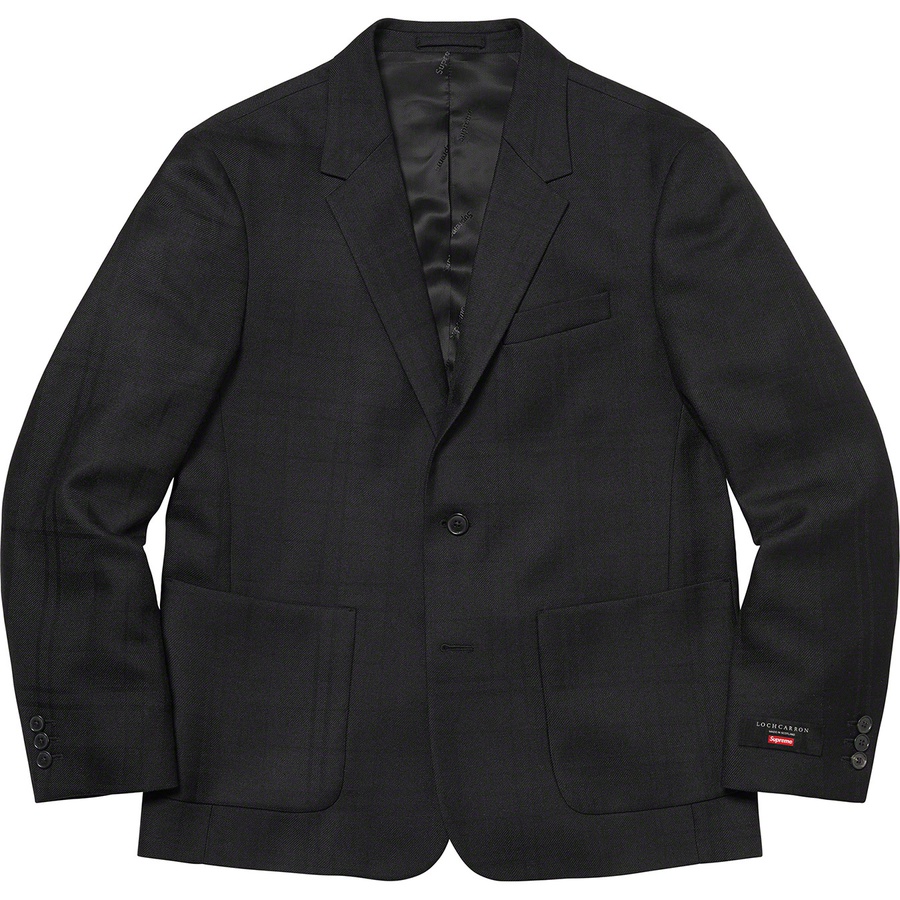 Details on Tartan Wool Suit Black from spring summer 2022 (Price is $598)