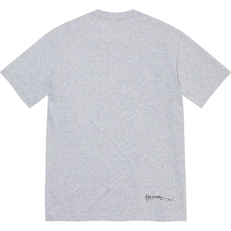 Details on Ralph Steadman Box Logo Tee Heather Grey from spring summer
                                                    2022 (Price is $44)