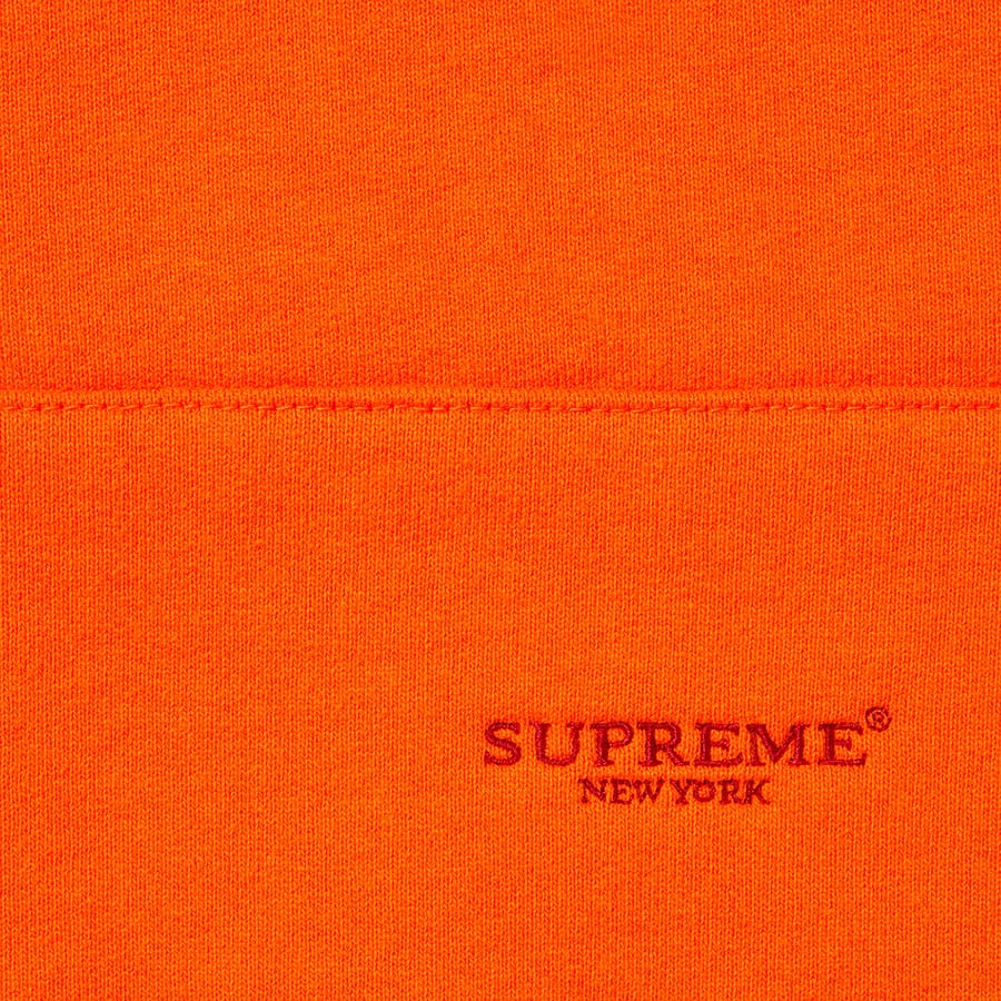 Details on Micro Logo Hooded Sweatshirt Dark Orange from spring summer
                                                    2022 (Price is $158)