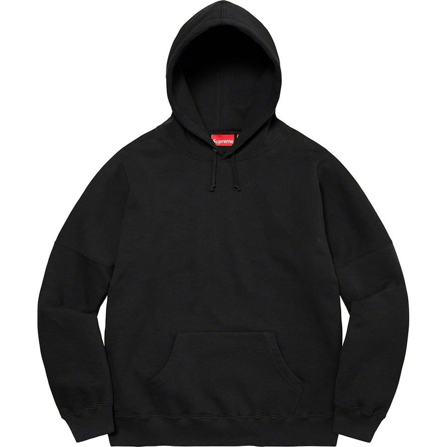 Details on Beaded Hooded Sweatshirt Black from spring summer 2022 (Price is $168)