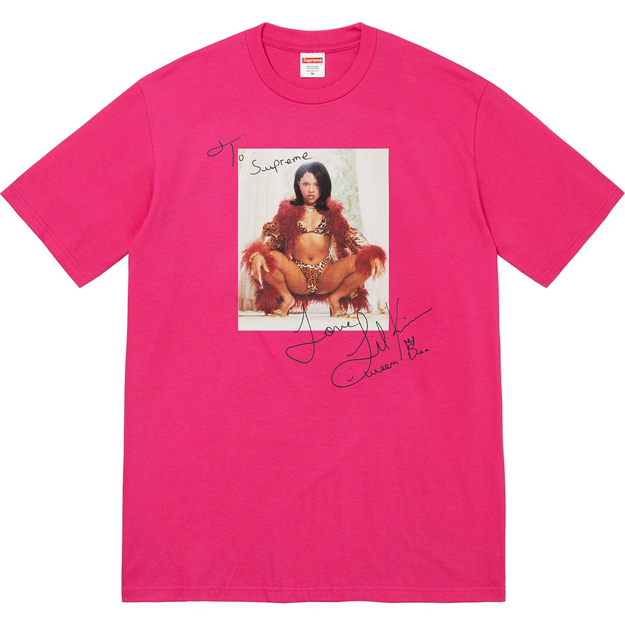 Details on Lil Kim Tee Pink from spring summer 2022 (Price is $48)