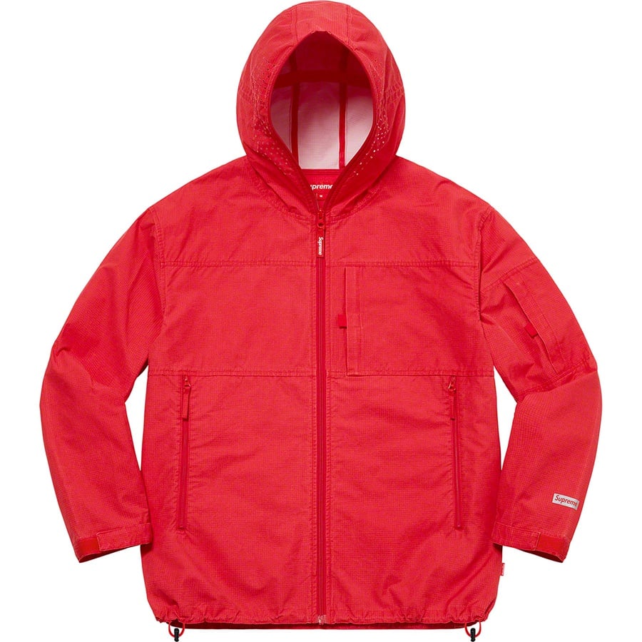 Details on Full Zip Facemask Jacket Red from spring summer
                                                    2022 (Price is $198)