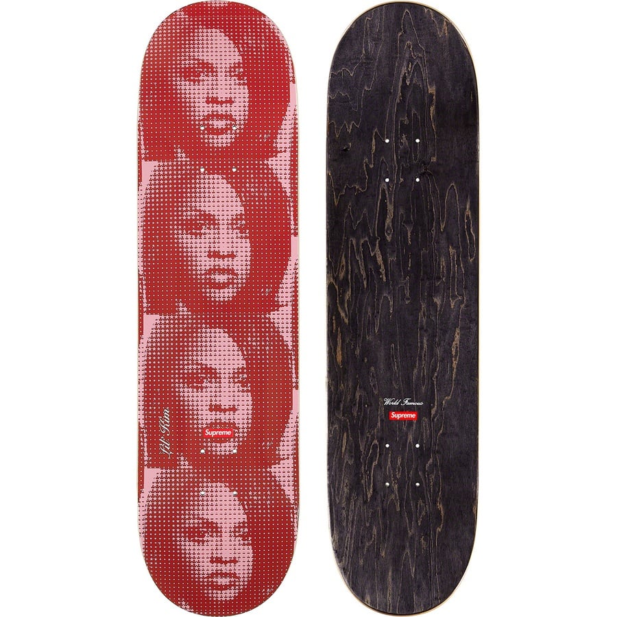 Details on Lil Kim Skateboard Red - 8.5" x 32.25"  from spring summer
                                                    2022 (Price is $68)