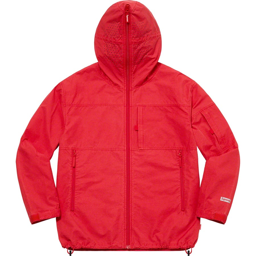 Details on Full Zip Facemask Jacket Red from spring summer
                                                    2022 (Price is $198)