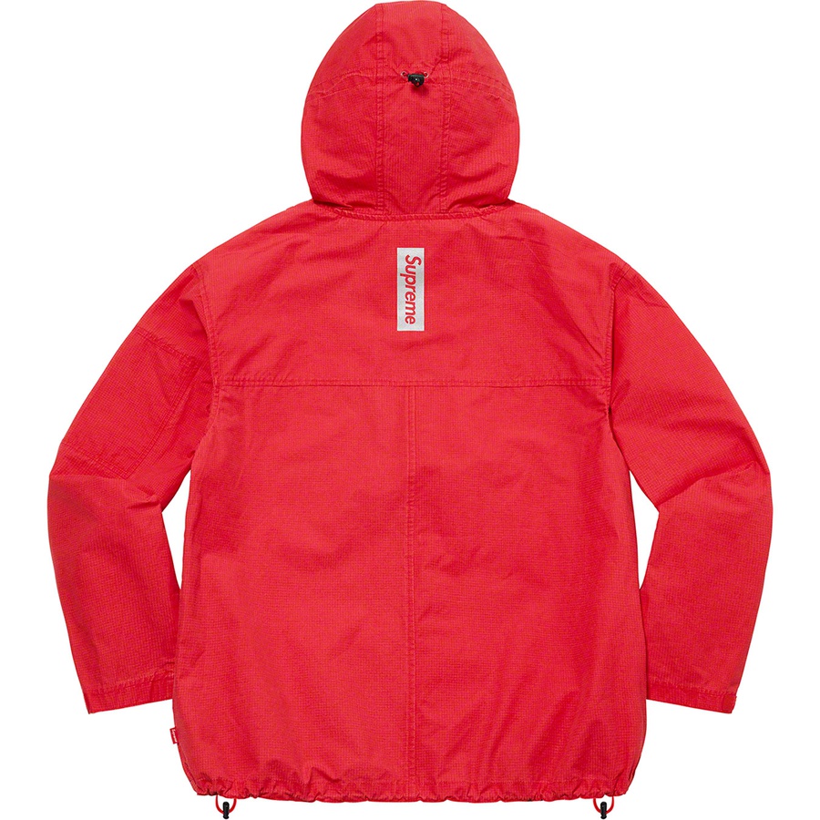 Details on Full Zip Facemask Jacket Red from spring summer 2022 (Price is $198)