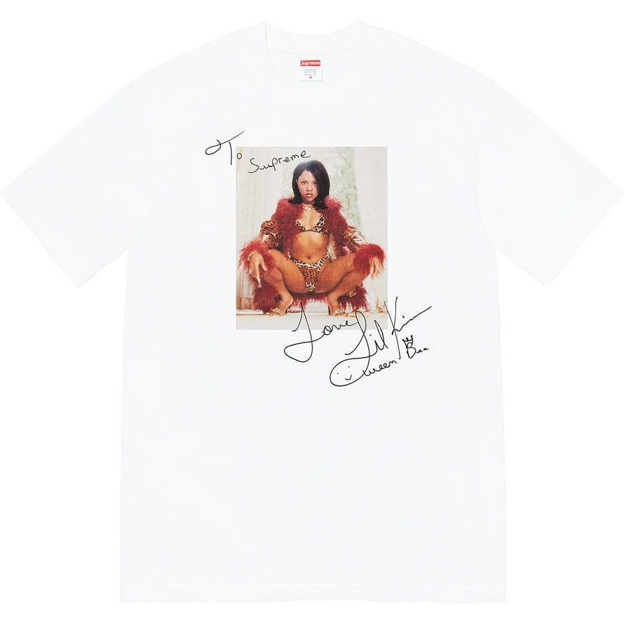 Details on Lil Kim Tee White from spring summer
                                                    2022 (Price is $48)