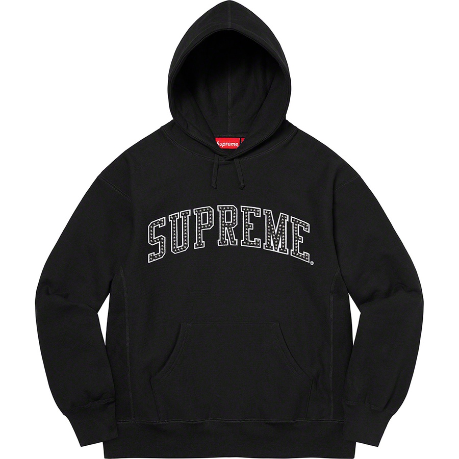 Details on Stars Arc Hooded Sweatshirt Black from spring summer
                                                    2022 (Price is $168)