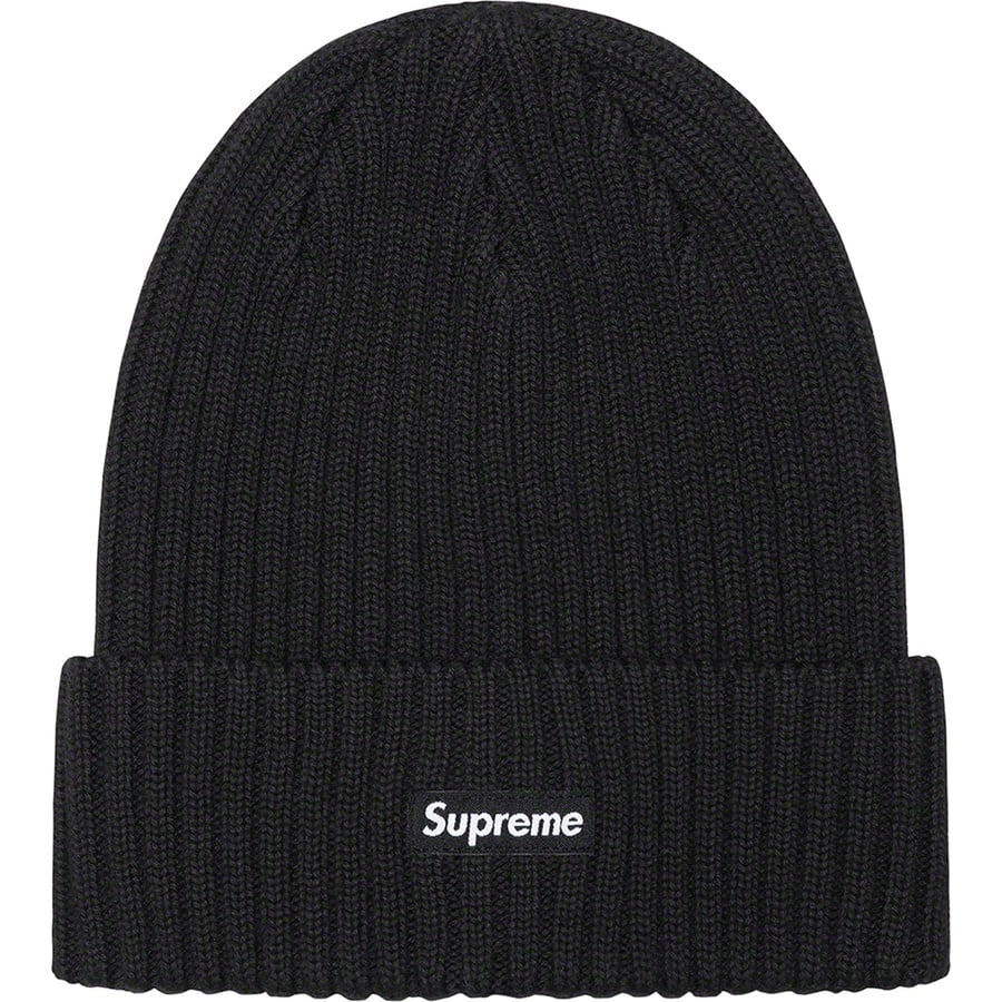 Details on Overdyed Beanie Black from spring summer
                                                    2022 (Price is $38)