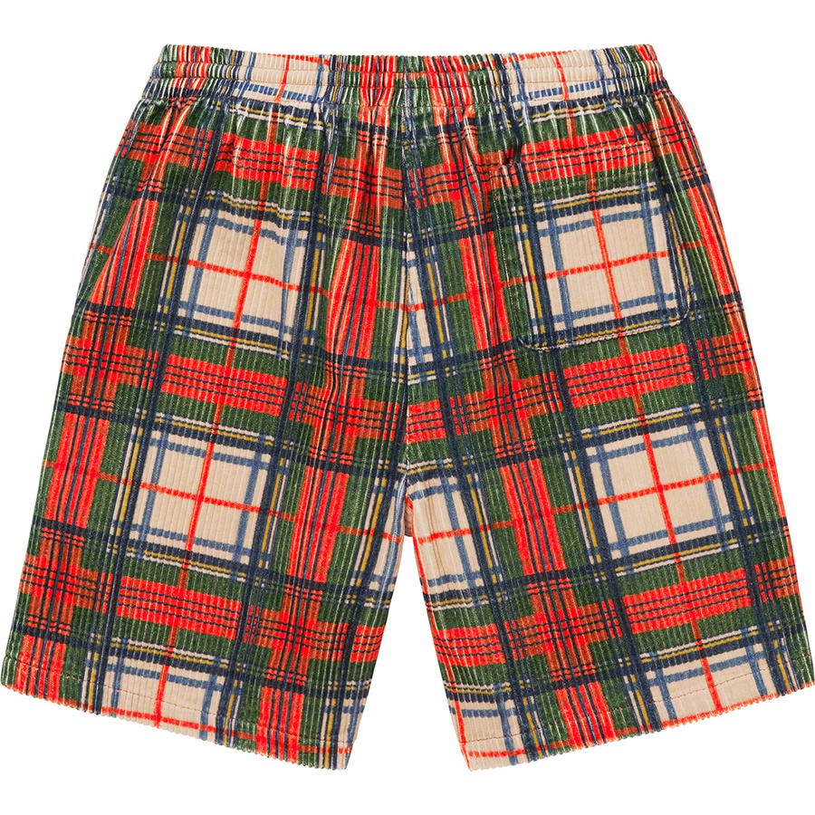 Details on Corduroy Short Plaid from spring summer
                                                    2022 (Price is $118)