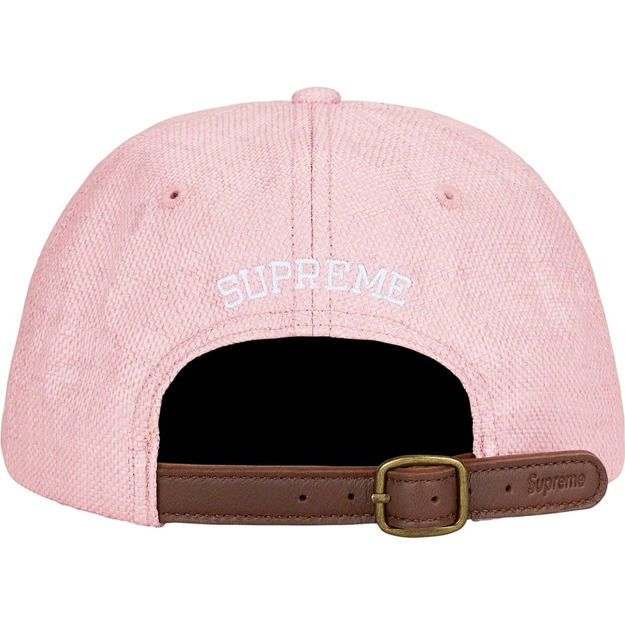 Details on Raffia S Logo 6-Panel Lilac from spring summer 2022 (Price is $58)