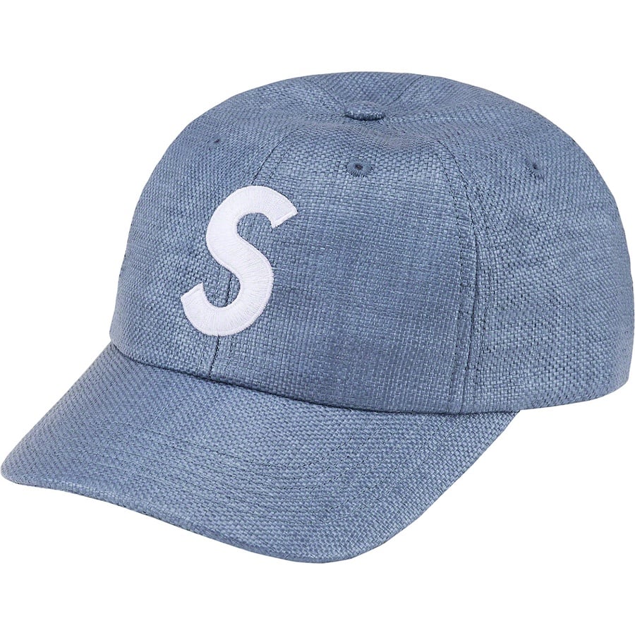 Details on Raffia S Logo 6-Panel Navy from spring summer
                                                    2022 (Price is $58)